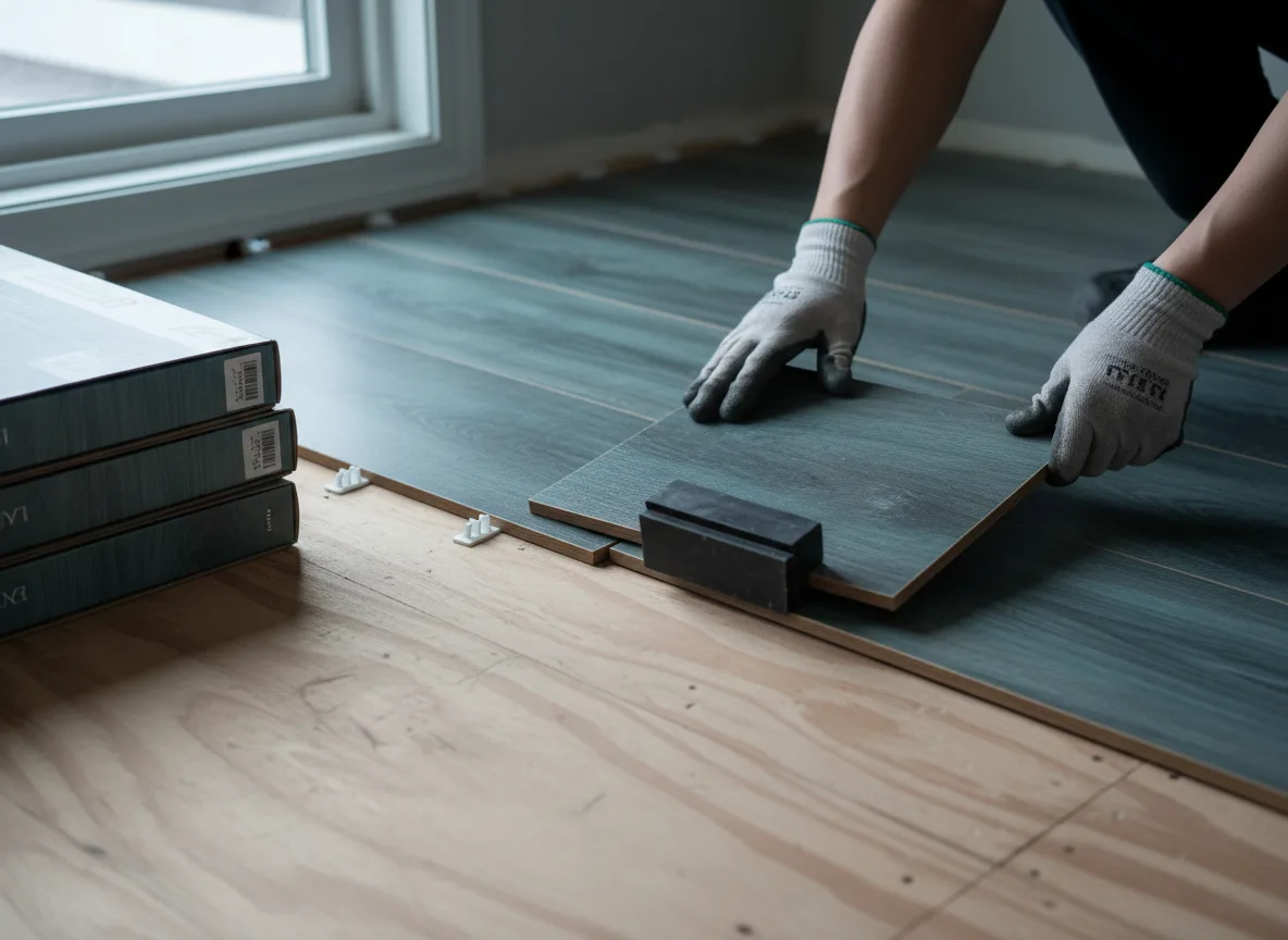 Luxury Vinyl Plank Installation company in Lemoyne, NE
